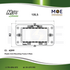 Meta Plastic Grid Mounting Frame 4module | 43BA04