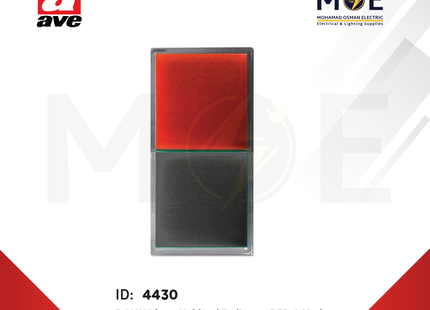 AVE SPA/ DOMUS Black Indicator Red 1Module | 442037RS | لمبة اشارة احمر