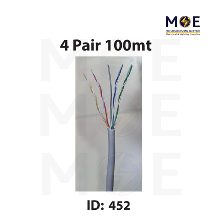 Liban Cables Indoor Telephone Cable 4 Pair 100mt | LIBTEL 4x2x0.5mm