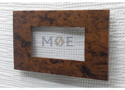 G-TECH/ Legrand Arteor Cover Plate 4module A001 Wood Grain | LGT-L407 | بلاك مربع خشبي مموه