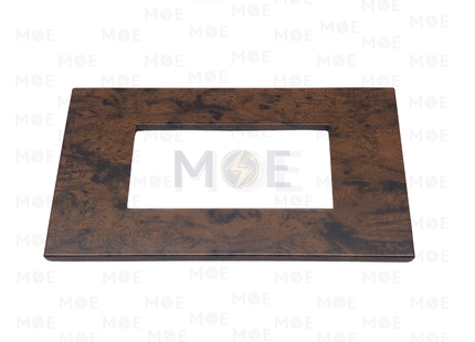 G-TECH/ Legrand Arteor Cover Plate 4module A001 Wood Grain | LGT-L407 | بلاك مربع خشبي مموه