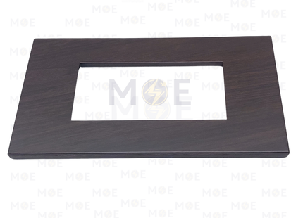 G-TECH/ Legrand Arteor Cover Plate 4module A005 Wood Grain | LGT-L406 | بلاك مربع خشبي موشح