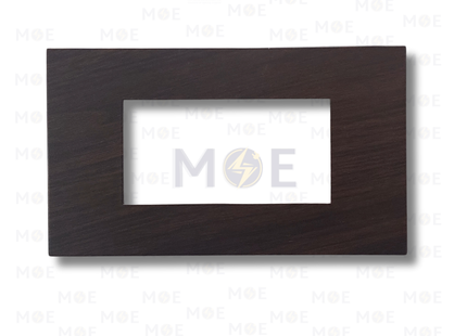 G-TECH/ Legrand Arteor Cover Plate 4module A005 Wood Grain | LGT-L406 | بلاك مربع خشبي موشح