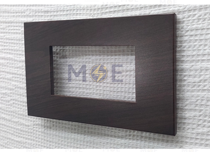 G-TECH/ Legrand Arteor Cover Plate 4module A005 Wood Grain | LGT-L406 | بلاك مربع خشبي موشح