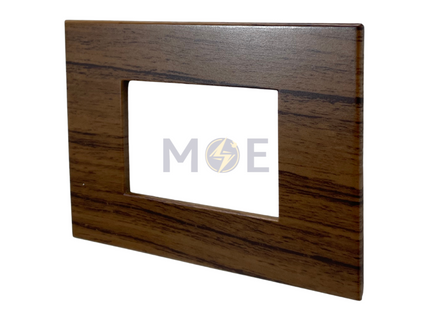 G-TECH/ Legrand Arteor Cover Plate 3module A011 Wood Grain | LGT-L308 | بلاك مثلث خشبي فاتح
