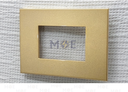 G-TECH/ Legrand Arteor Cover Plate 3module Champagne | LGT-L304 | بلاك مثلث ذهبي/شمباني