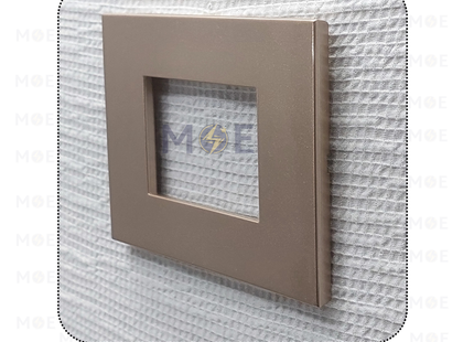 G-TECH/ Legrand Arteor Cover Plate 3module Gold | LGT-L303 | بلاك مثلث شمباني (ذهبي غامق) رمادي