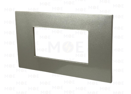 G-TECH/ Legrand Arteor Cover Plate 4module Gold | LGT-L403 | بلاك مربع ذهبي شمباني رمادي
