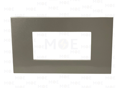 G-TECH/ Legrand Arteor Cover Plate 4module Gold | LGT-L403 | بلاك مربع ذهبي شمباني رمادي