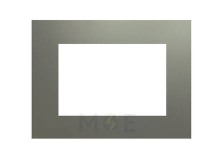 G-TECH/ Legrand Arteor Cover Plate 3module Silver | LGT-L302 | بلاك مثلث فضي
