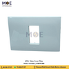 Meta Cover Plate White 1module | 43BP01BB