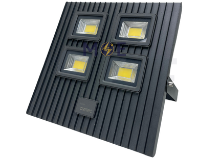 CViTec COB LED Floodlight 200W 6000K 26000Lm IP65 | FL001-200 | برجكتور ليد انارة ابيض