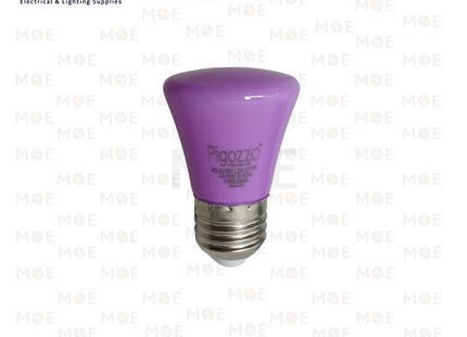 Pigozzo Opal LED Night Lamp Purple E27 1.5W | PIG-B17009 | لمبة ليد برم نواصة موف