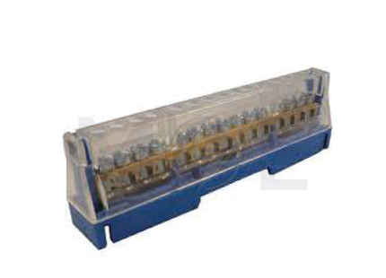 arnocanali multi hole terminal block 15 Holes Blue (Neutre) | 5015N | بارنتر