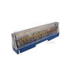 arnocanali multi hole terminal block 15 Holes Blue (Neutre) | 5015N