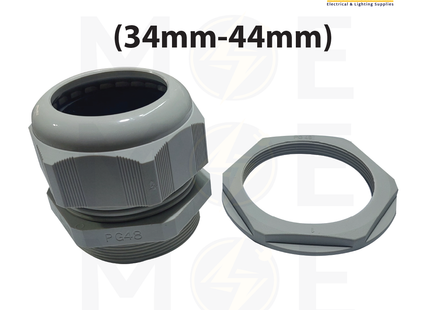 Arnocanali Cable Gland IP68 PG48 ( 34mm - 44mm ) With Sealing Ring & Anti - Vibratein System | 350P4801 | برس اتوب للكابل