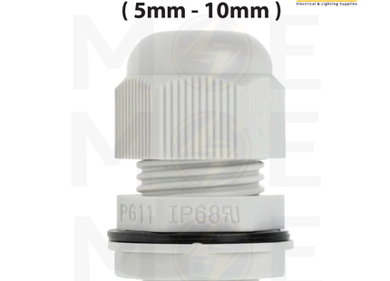 Arnocanali Cable Gland IP68 With Locknet PG11 ( 5mm - 10mm ) | 124P1101BE | برس اتوب للكابل