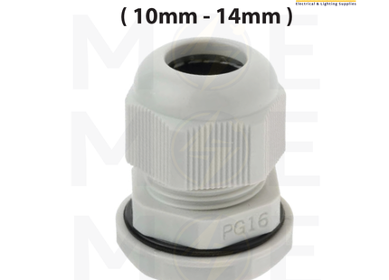Arnocanali Cable Gland IP68 With Locknet PG16 ( 10mm - 14mm ) | 124P1601BE | برس اتوب للكابل