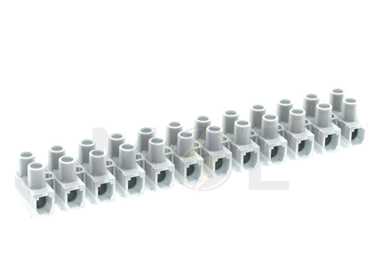 arnocanali Terminal Block / Strip Natural 12 Poles 25mm | B125 | جنكسيون ابيض