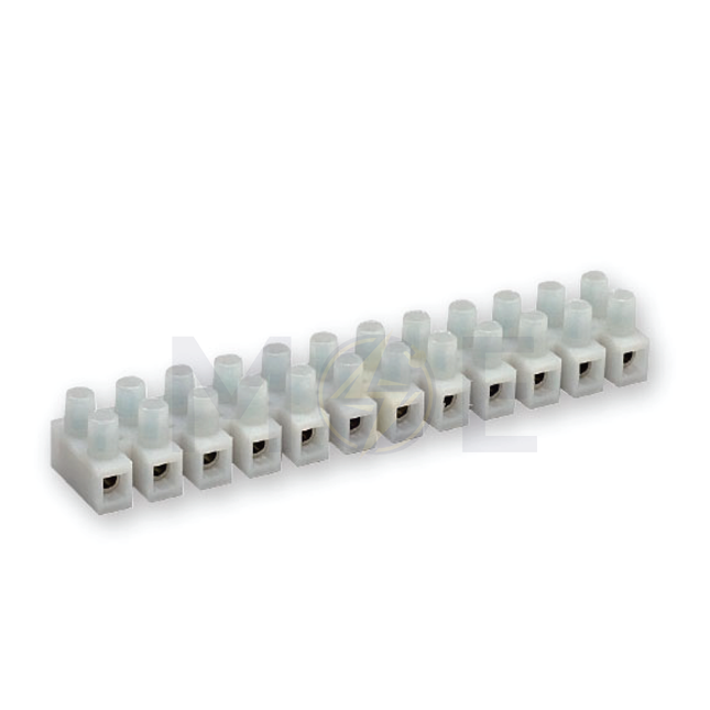 arnocanali Terminal Block / Strip B235 Natural 12 Poles 35mm | B235 | جنكسيون ابيض