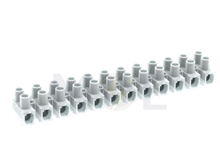 arnocanali Terminal Block / Strip Bn135 Natural 12 Poles 35mm | BN135 | جنكسيون ابيض