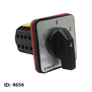 Merz Change Over Switch 1-0-2 4P 40A To 50A 88x88 | MZ 0745060286 | مفتاح سلفرتور