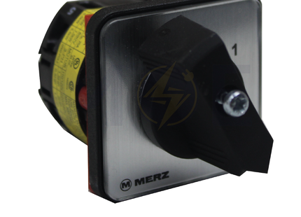 Merz On Off Switch 0-1 3P 20A 48x48 | MZ 12003 | مفتاح سلفرتور