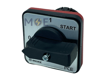 Merz Single Phase Starter Switch With Start. Capac. 64x64 | MZ 0536040130 | مفتاح سلفرتور