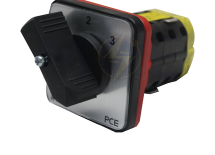 Merz Step Switch With 0 Side Position 0-1-2-3 2P 32A 64x64 | MZ 0637040986 | مفتاح سلفرتور