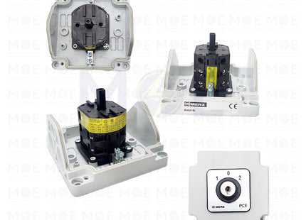 Merz Key Switch On Enclosre With Spring Return On Both Sides/ Key Out In 0 Position 1-0-2 | 0535801349 Z 105/48.I1N0265-KA80 | مفتاح باب جرار ظاهر