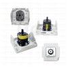 Merz Key Switch On Enclosre With Spring Return On Both Sides/ Key Out In 0 Position 1-0-2 | 0535801349 Z 105/48.I1N0265-KA80 | مفتاح باب جرار ظاهر