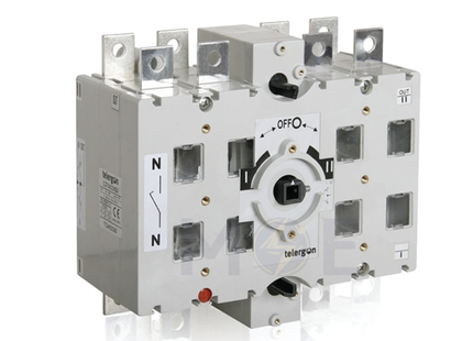Telergon Change Over Switch 3P+N 250A 1-0-2 Size 1 | CCF02503NS0 | هاوس