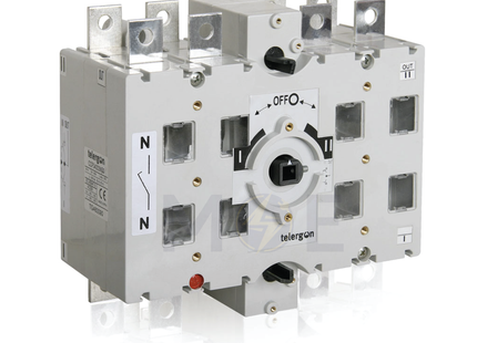 Telergon Change Over Switch 3P+N 315A 1-0-2 Size 1 | CCF03153NS0 | هاوس