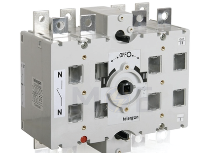 Telergon Change Over Switch 3P+N 400A 1-0-2 Size 1 | CCF04003NS0 | هاوس