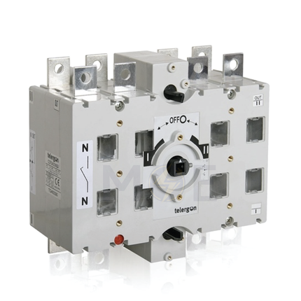 Telergon Change Over Switch 3P+N 400A 1-0-2 Size 1 | CCF04003NS0 | هاوس