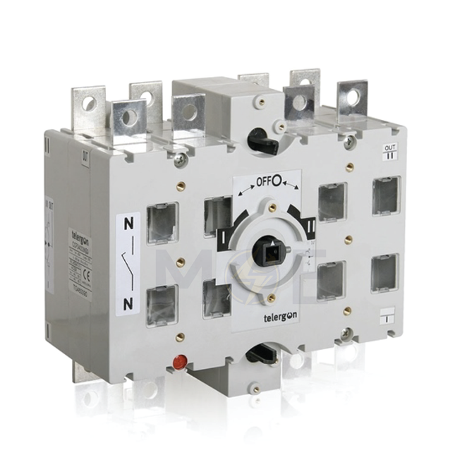 Telergon Change Over Switch 3P+N 400A 1-0-2 Size 1 | CCF04003NS0 | هاوس