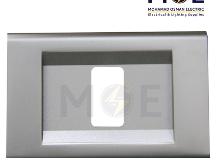 Abbas Margo Cover Plate Champagne*Champagne 1module | 2900-29-MRG-ADP | بلاك مفرد مارغو شمباني على شمباني مع ادبتر