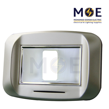 Abbas Mirna Cover Plate Gold*Gold 1module | 2400-04-MRN-ADP