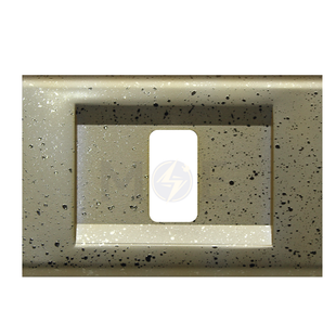 Abbas Nova Cover Plate Gold Stars 1module | 2201-07-NOV | بلاك مفرد نجوم ذهبي