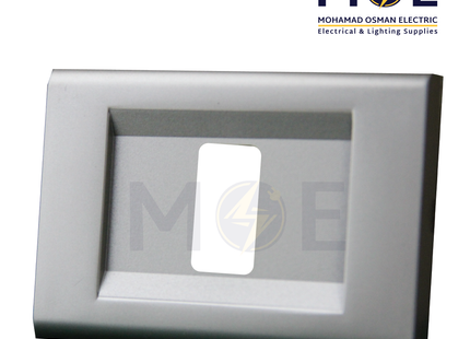 Abbas Nova Cover Plate Stainless 1module | 2201-06-NOV | بلاك مفرد ستانلس