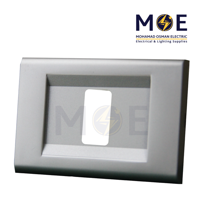 Abbas Nova Cover Plate Stainless 1module | 2201-06-NOV