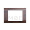 Abbas/ Legrand Sama Cover Plate Abanos Delux Matt 3module | 3300-03-SMA