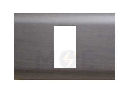 Abbas/ Legrand Sama Cover Plate Dark Wooden Matt 1module | 3300-09-SMA | بلاك مفرد سما خشبي غامق مات