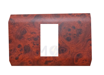 Abbas/ Legrand Sama Cover Plate Gader Matt 1module | 3300-08-SMA | بلاك مفرد سما بني ناشف جدر مات