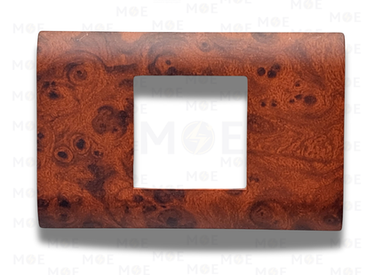 Abbas/ Legrand Sama Cover Plate Gader Matt 2module | 3300-08-SMA | بلاك مجوز سما بني ناشف جدر مات