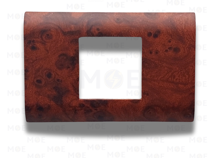 Abbas/ Legrand Sama Cover Plate Gader Matt 2module | 3300-08-SMA | بلاك مجوز سما بني ناشف جدر مات