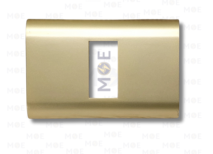 Abbas/ Legrand Sama Cover Plate Gold Matt 1module | 3300-11-SMA | بلاك مفرد سما ذهبي مات