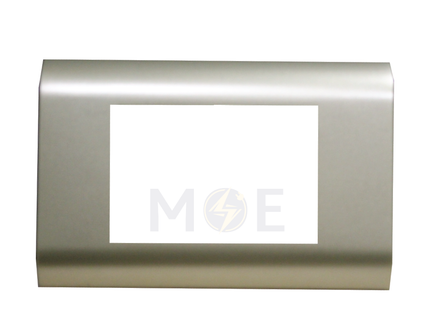 Abbas/ Legrand Sama Cover Plate Gold Matt 3module | 3300-11-SMA | بلاك مثلث سما ذهبي مات