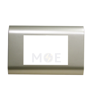 Abbas/ Legrand Sama Cover Plate Gold Matt 3module | 3300-11-SMA | بلاك مثلث سما ذهبي مات