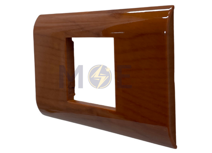 Abbas/ Legrand Sama Cover Plate Cherry Delux Gloss 2module | 3300-07-SMA | بلاك مجوز سما كرزي فاخر لميع